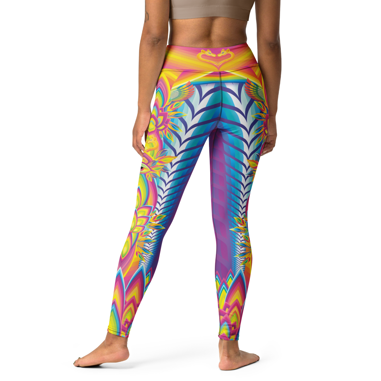 Rainbow Jungle - Yoga Leggings