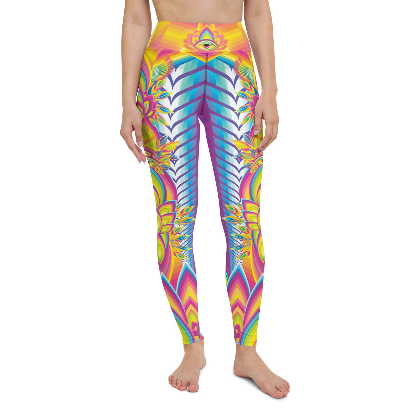 Rainbow Jungle - Yoga Leggings