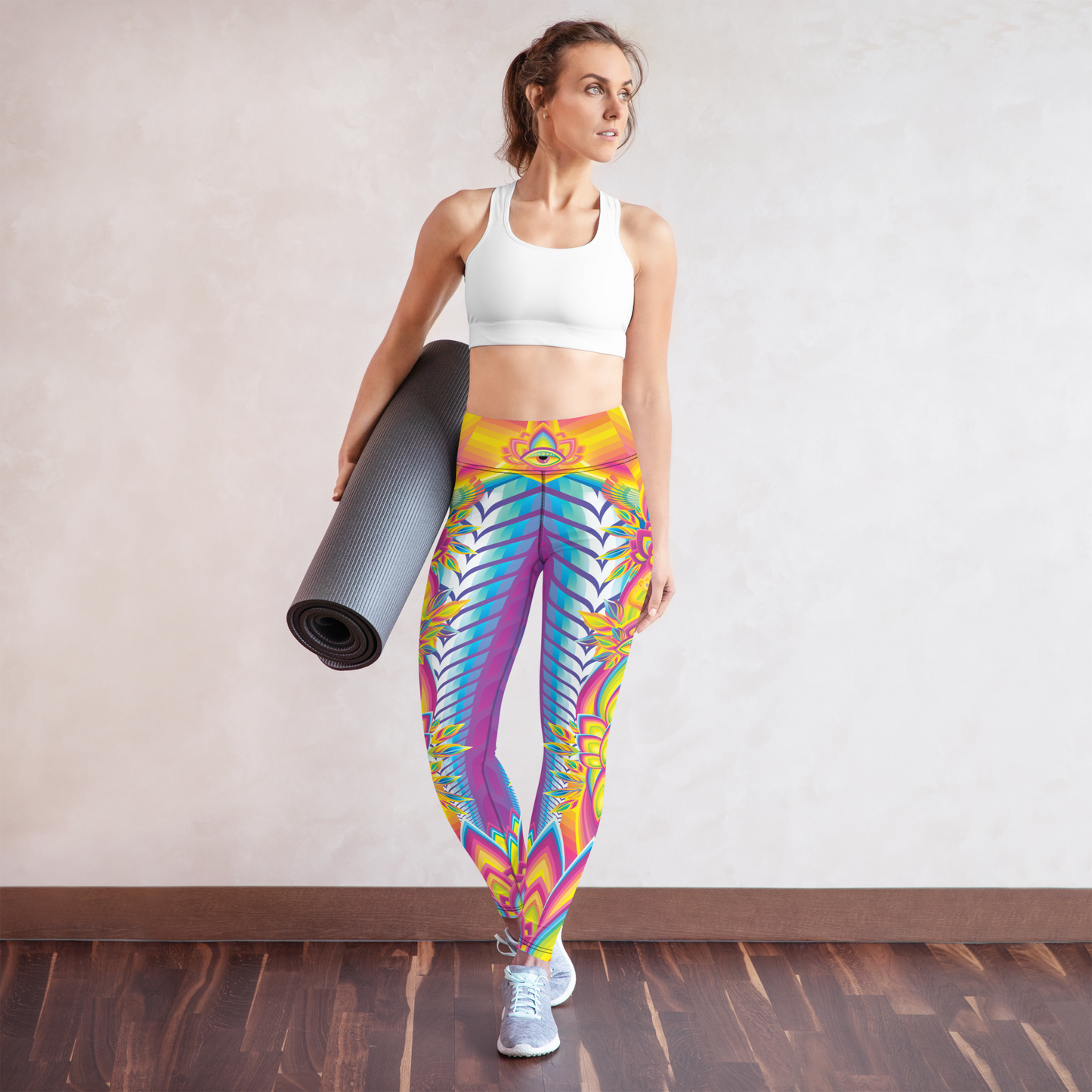 Rainbow Jungle - Yoga Leggings