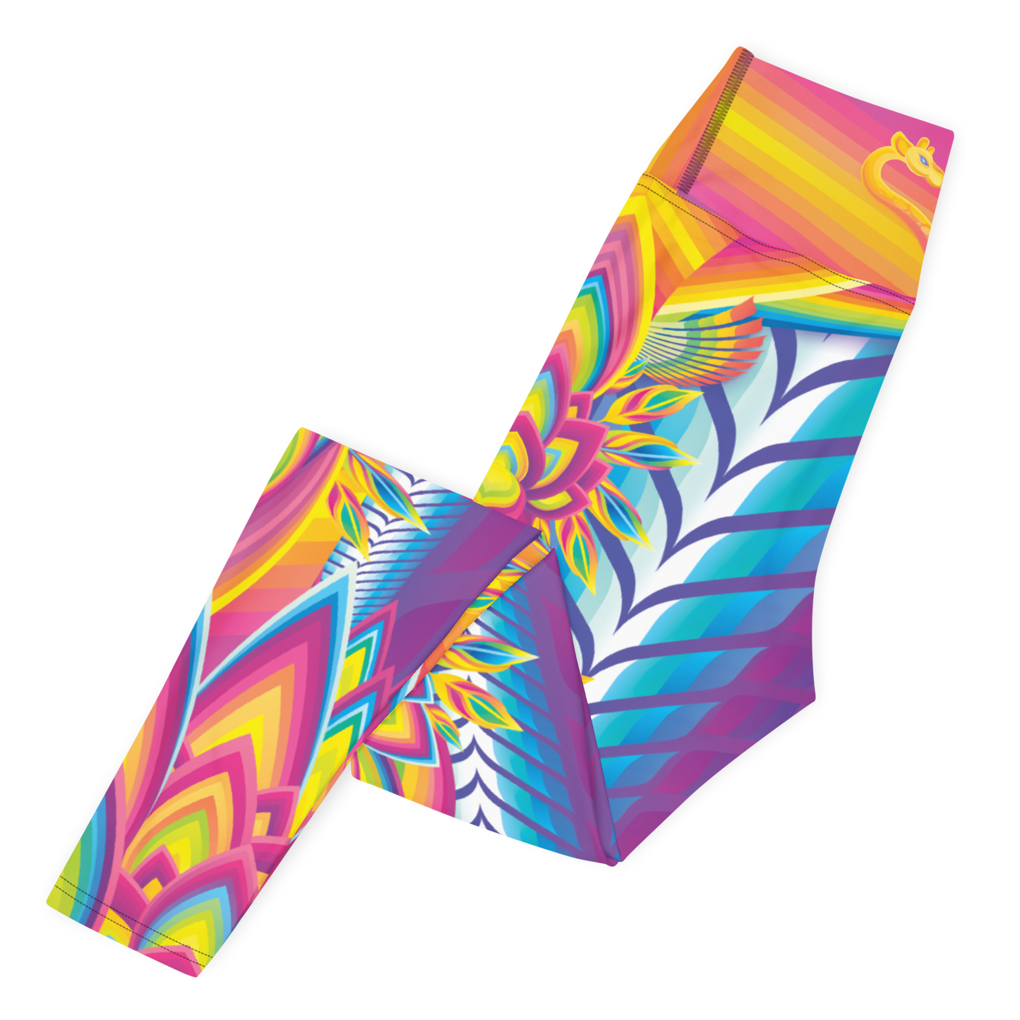 Rainbow Jungle - Yoga Leggings