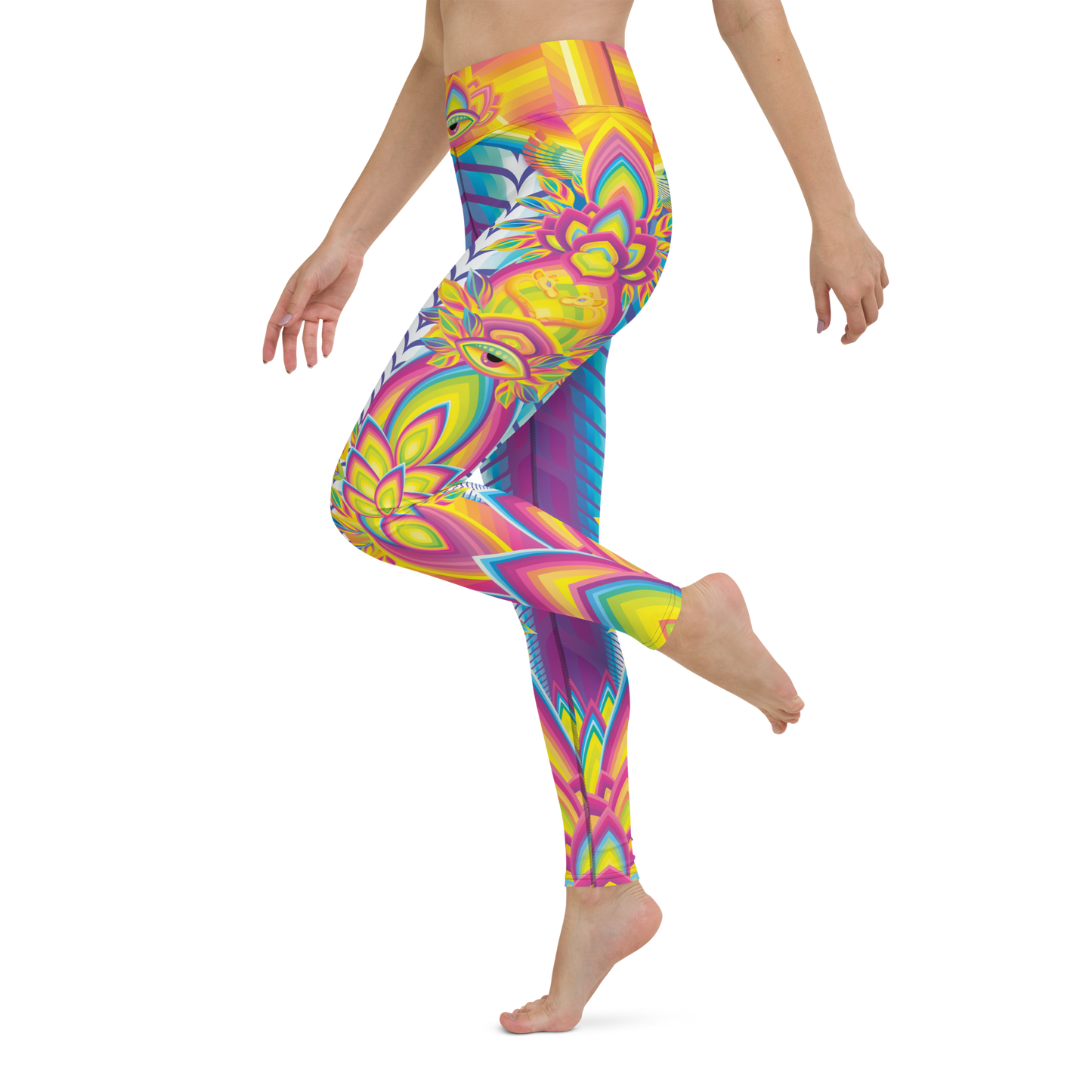 Rainbow Jungle - Yoga Leggings