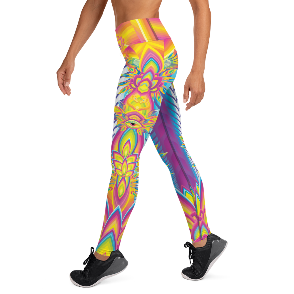 Rainbow Jungle - Yoga Leggings