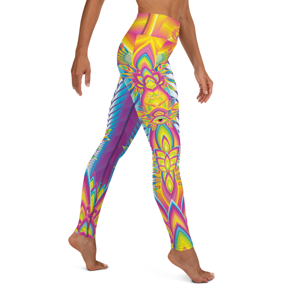 Rainbow Jungle - Yoga Leggings