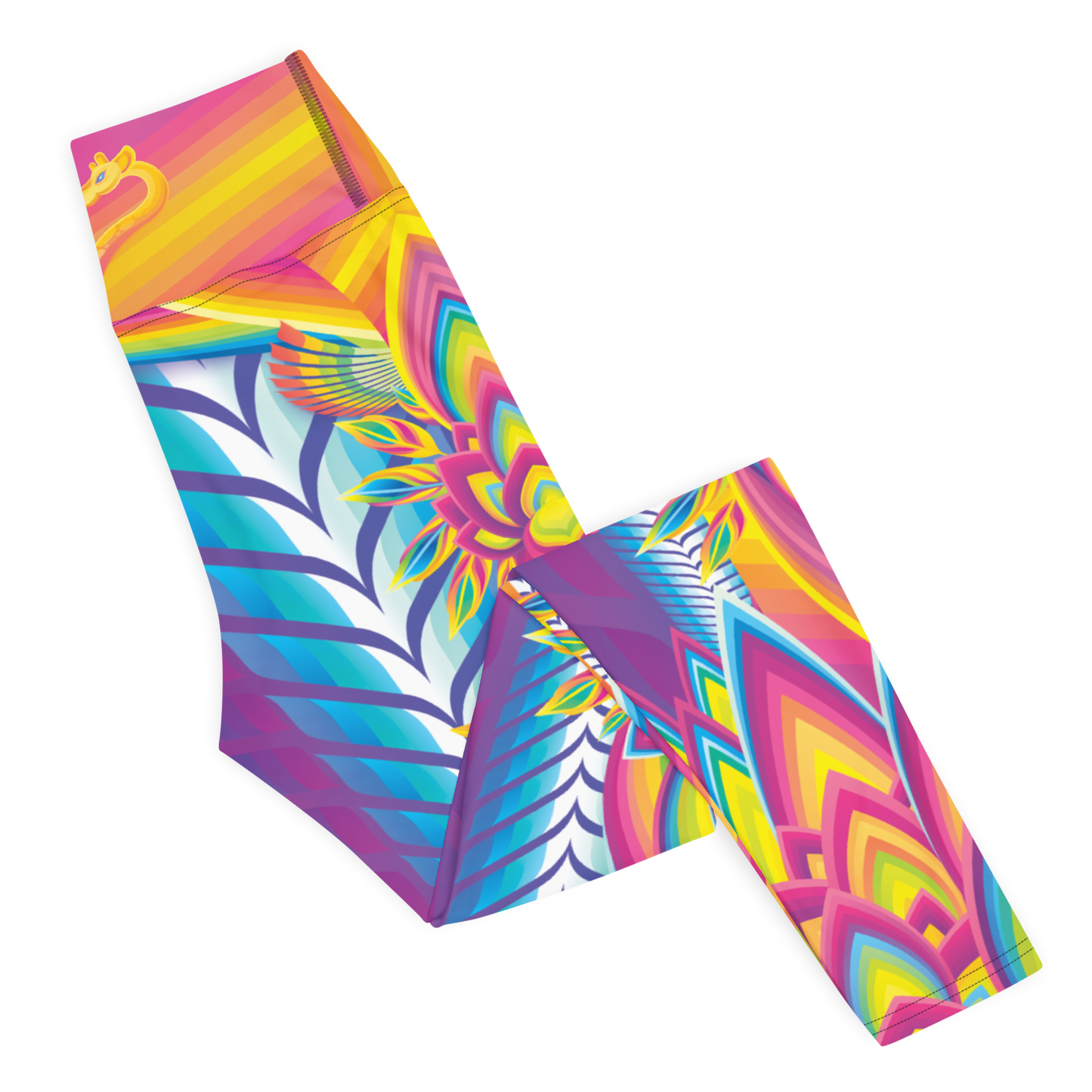 Rainbow Jungle - Yoga Leggings