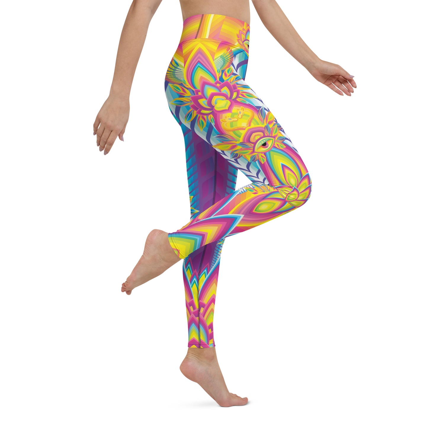 Rainbow Jungle - Yoga Leggings