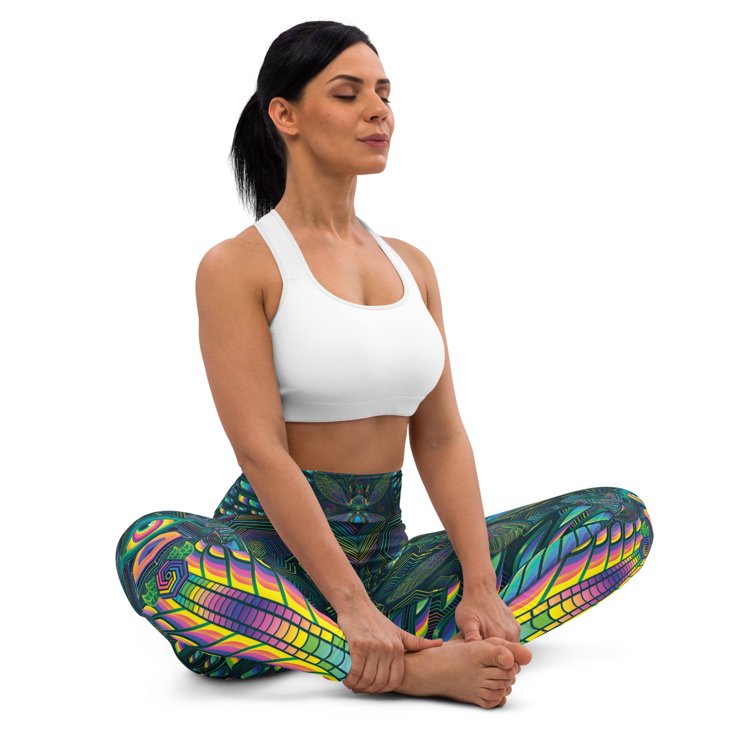 Interstellar Cicada - Yoga Leggings