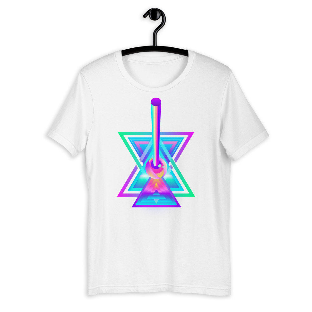 Geo Eye Rainbow - Unisex T-Shirt