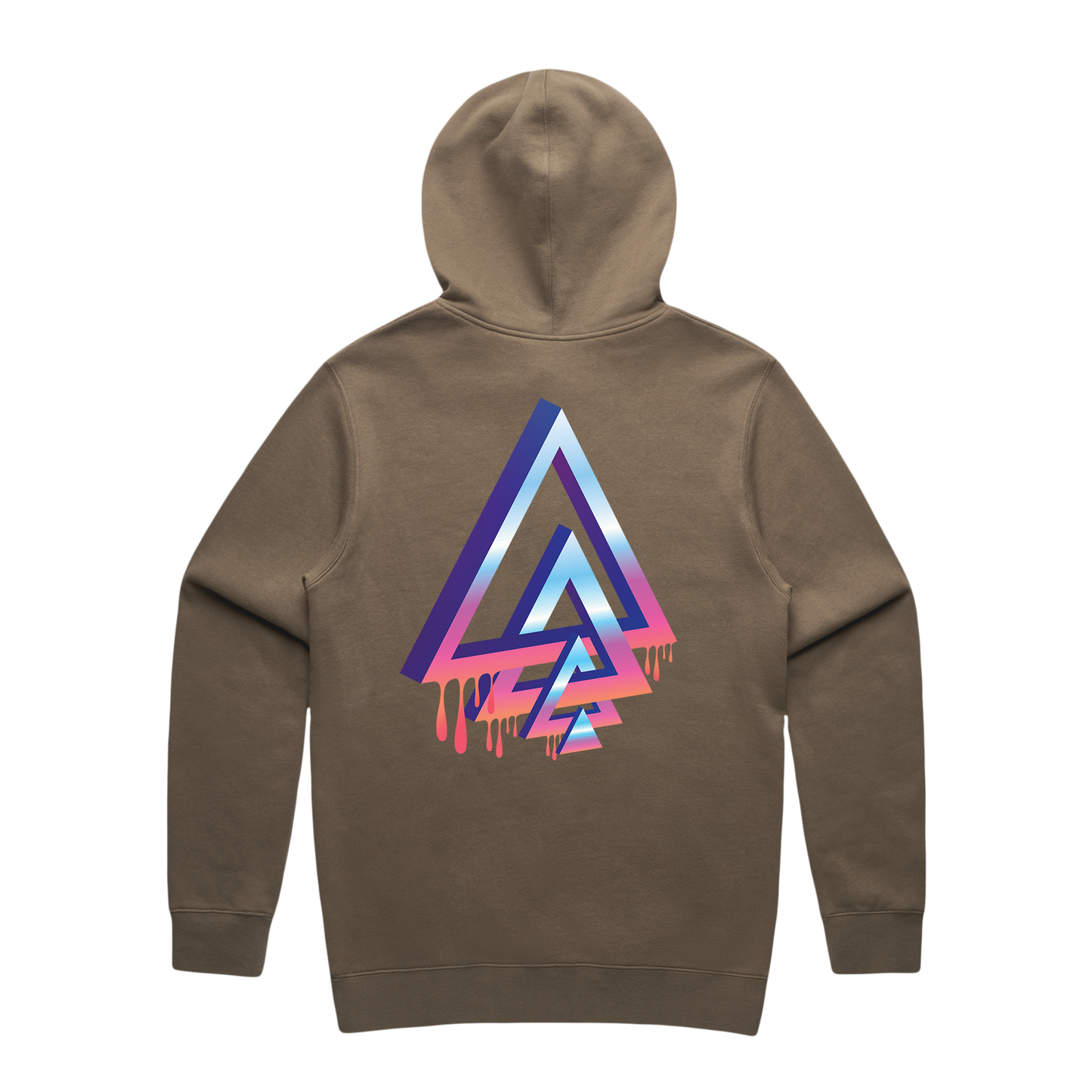 Escher Triangles - Hoodie xx