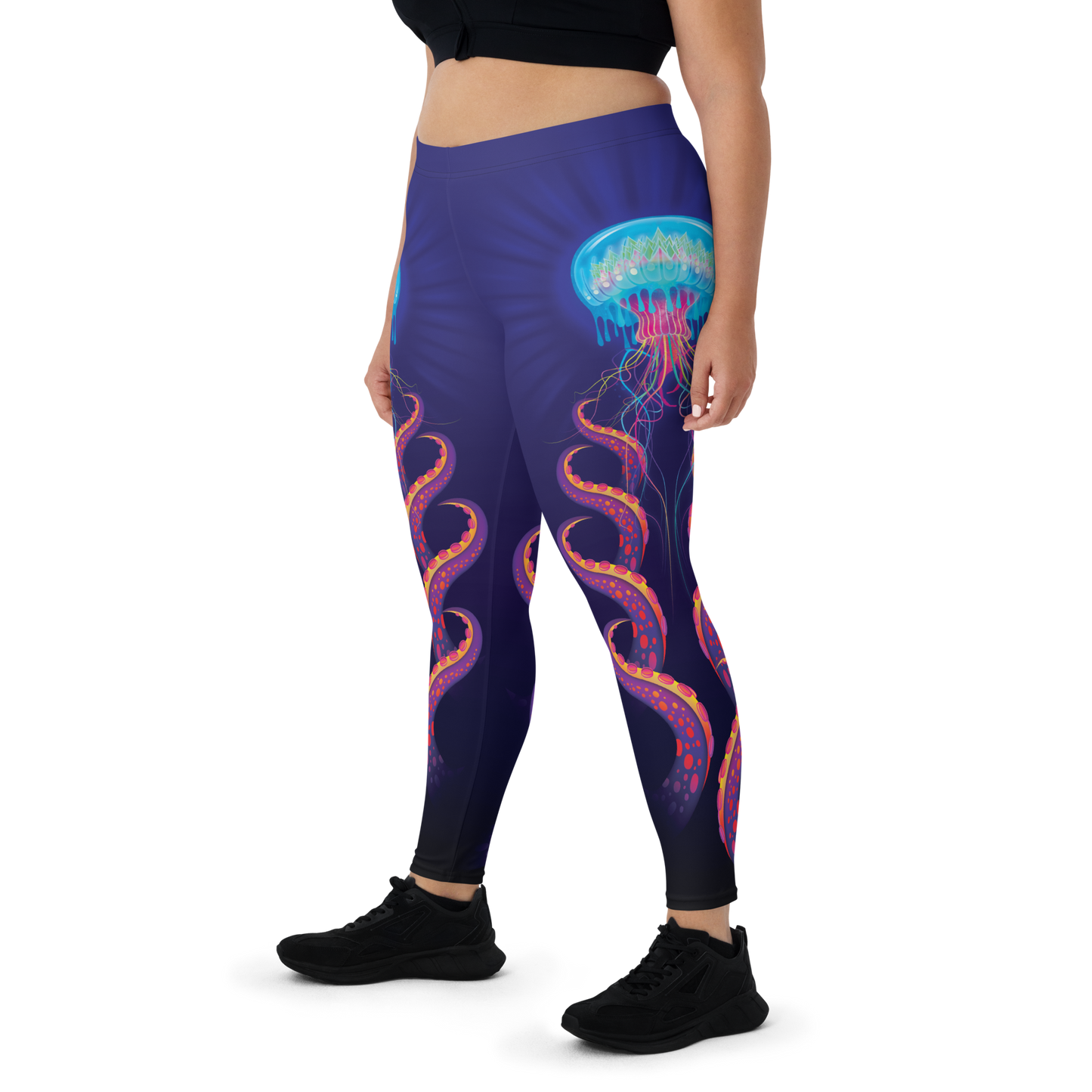 Jellyfish Tentacles - Unisex Leggings