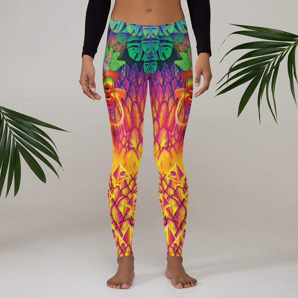 Melt Tiki - Unisex Leggings