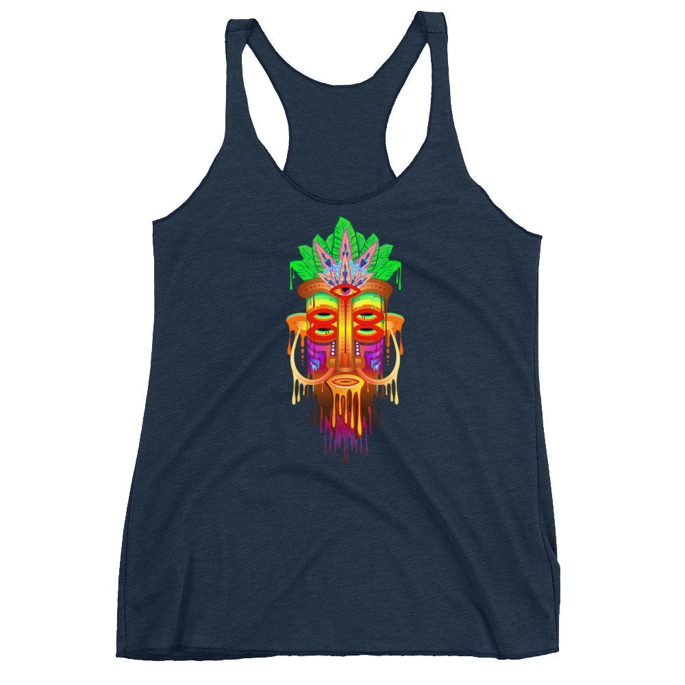 Ladies Tiki Singlet - Triblend Colours