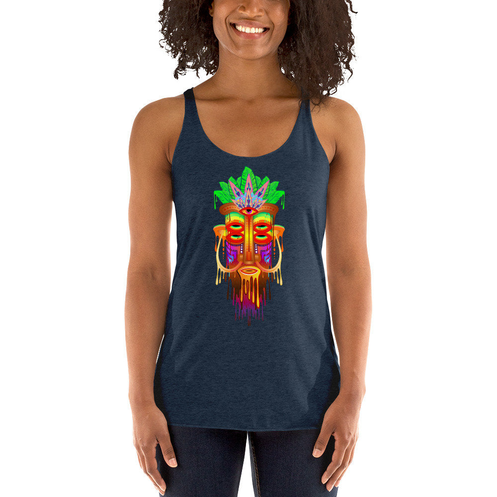 Ladies Tiki Singlet - Triblend Colours