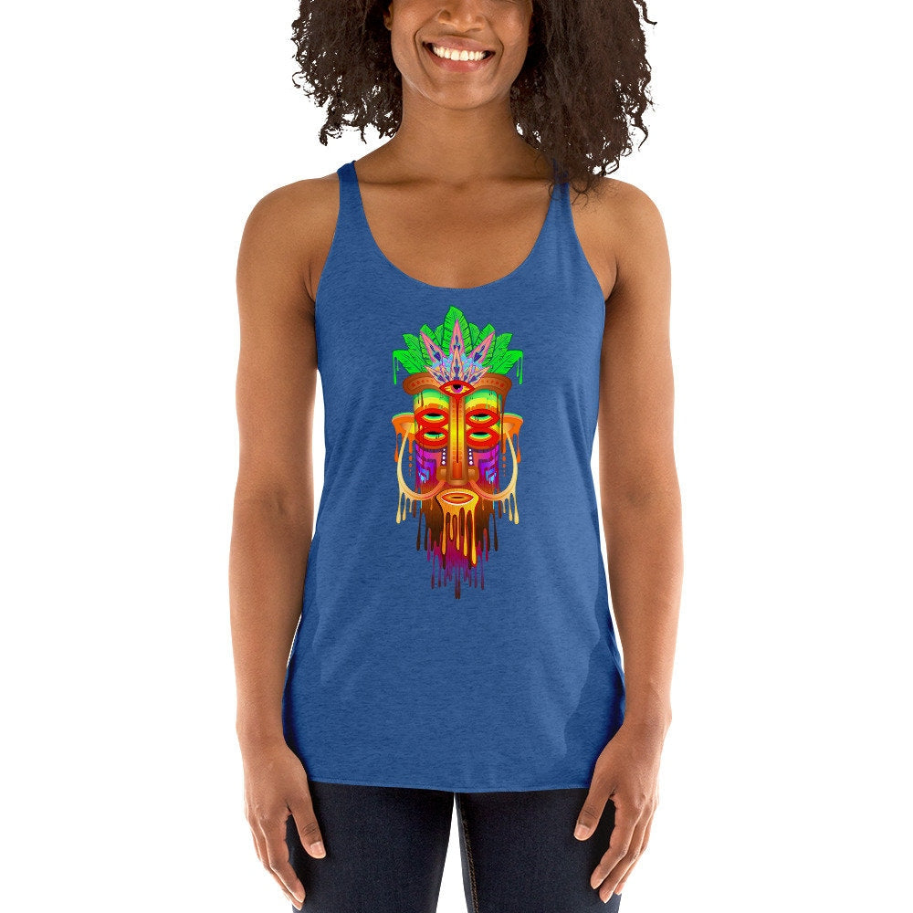 Ladies Tiki Singlet - Triblend Colours