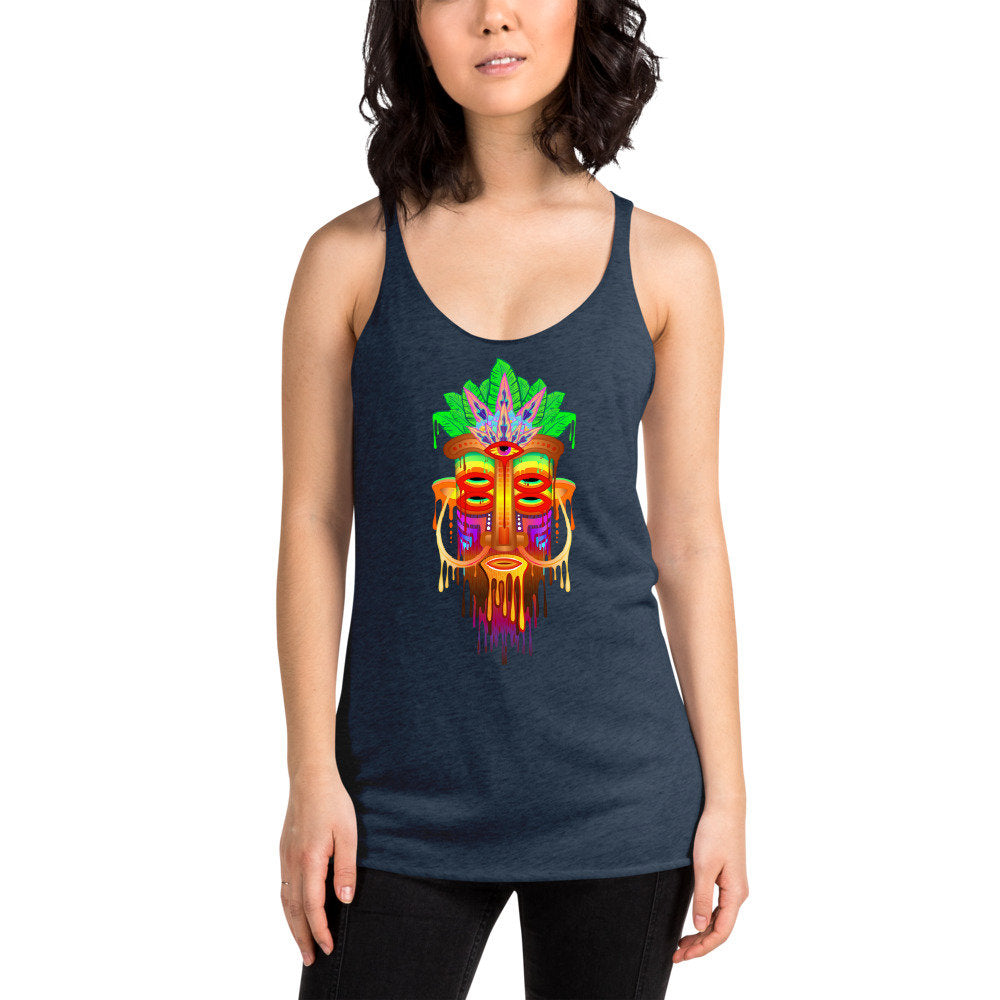 Ladies Tiki Singlet - Triblend Colours