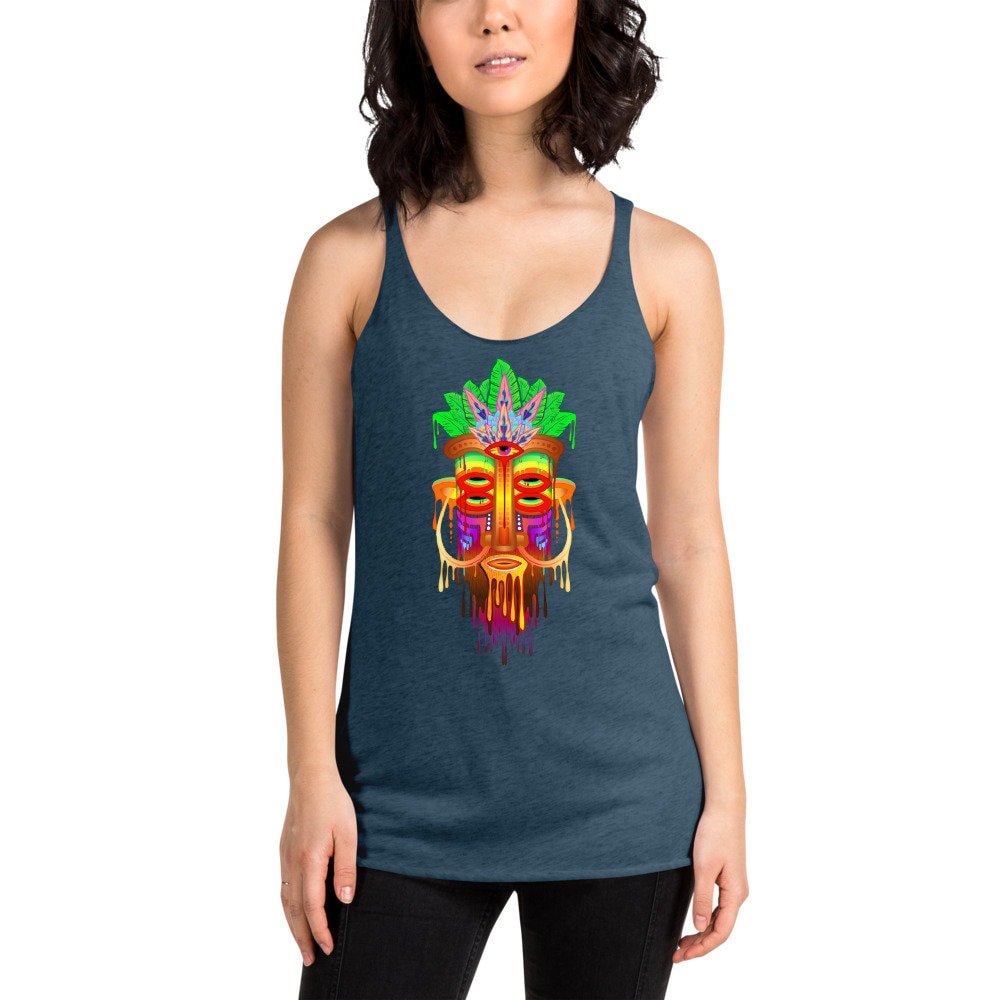 Ladies Tiki Singlet - Triblend Colours