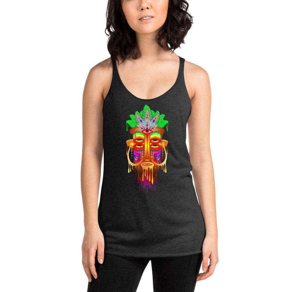 Ladies Tiki Singlet - Triblend Colours