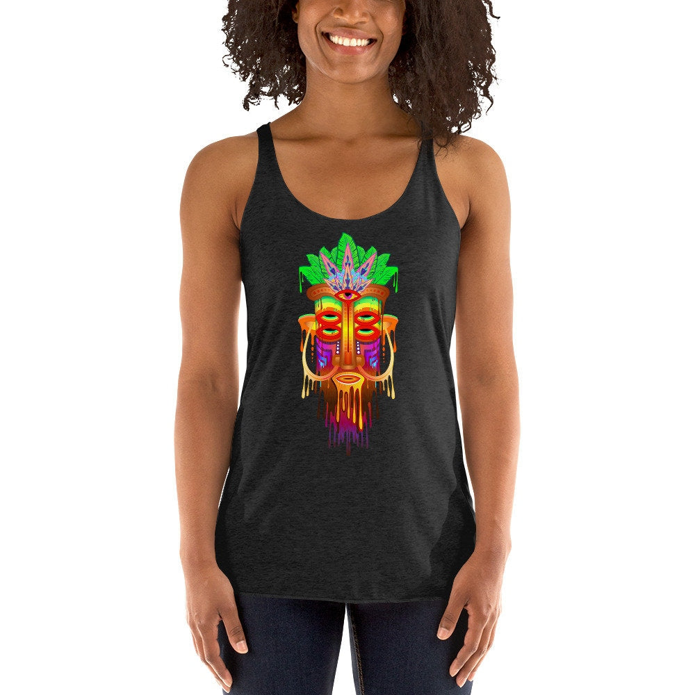 Ladies Tiki Singlet - Triblend Colours