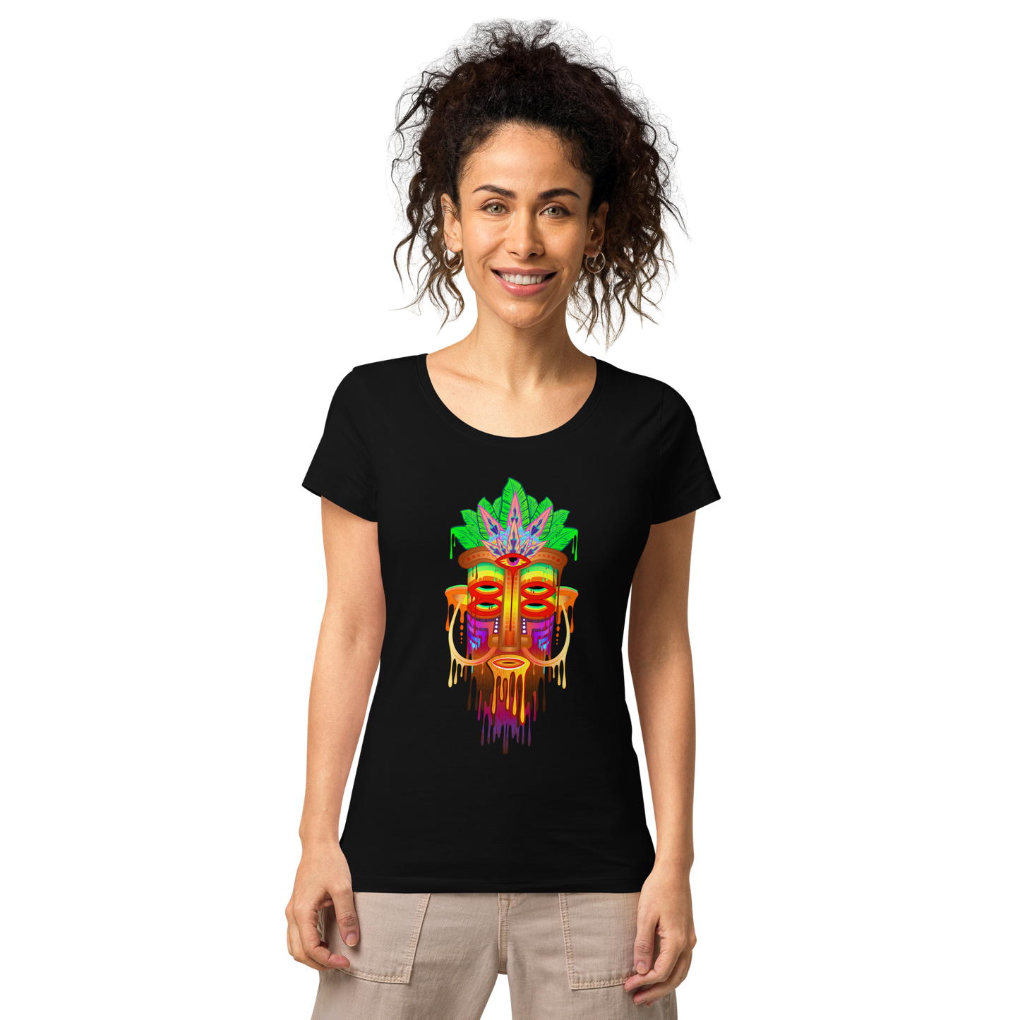 Tiki Head - T-Shirt - Ladies