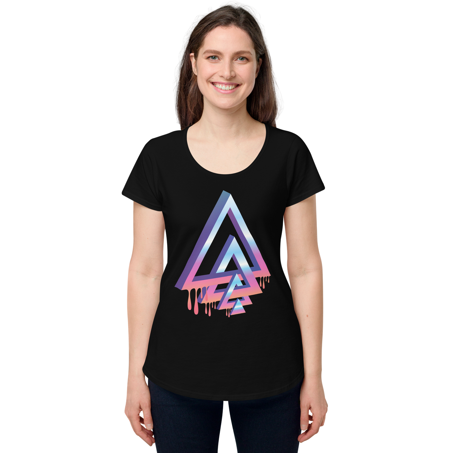 Escher Triangles - T-Shirt (Ladies)